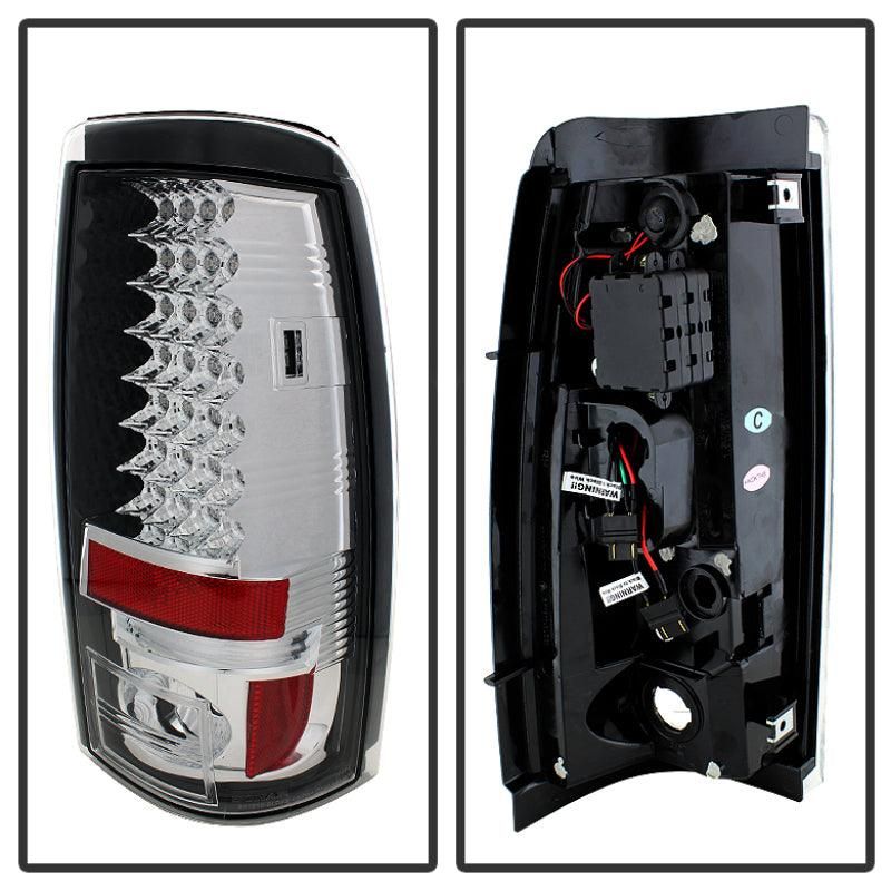 SPYDER 5001733 - SPY5001733 - Spyder Chevy Silverado 1500/2500 03-06 (Does Not Fit Stepside)LED Tail Lights Chrm ALT-YD-CS03-LED-C - Shipped in Europe - Tuningsupply.com