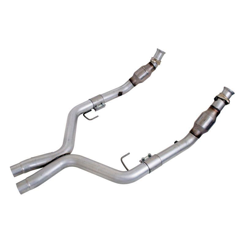 BBK 1770 - BBK1770 - BBK 05-10 Mustang 4.6 GT High Flow X Pipe With Catalytic Converters - 2-3/4 - Shipped in Europe - Tuningsupply.com