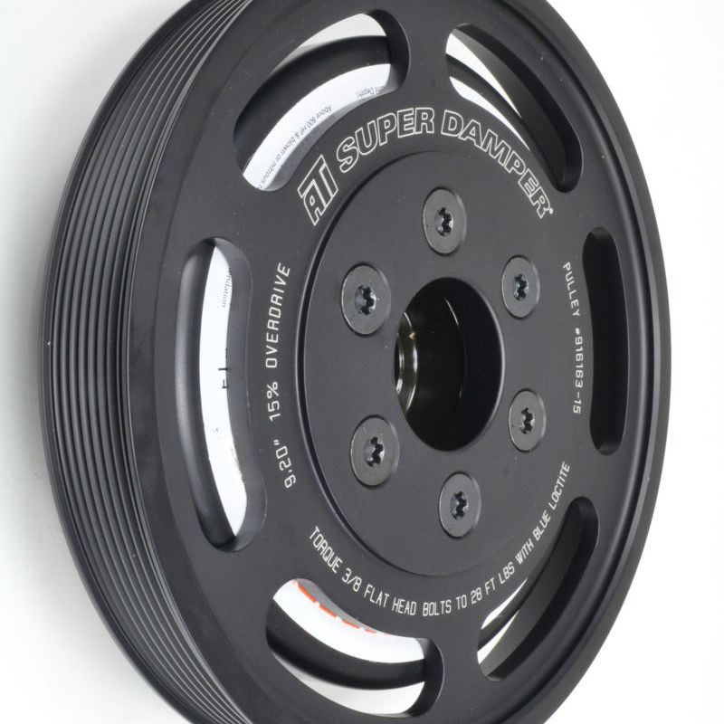 ATI ATI917315 - APPATI917315 - ATI Damper - 7.48in - Alum LW - 6 Grv - 2014+ Corvette LT1/LT4 - Dry Sump - 6 Bolt (Excl SC Pulley) - Shipped in Europe - Tuningsupply.com