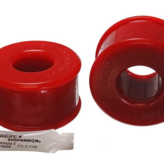 Energy Suspension 16.7107R - ENG16.7107R - Energy Suspension 90-93 Acura Integra Red Rear Trailing Arm Bushing Set (Must reuse all metal parts) - Shipped in Europe - Tuningsupply.com
