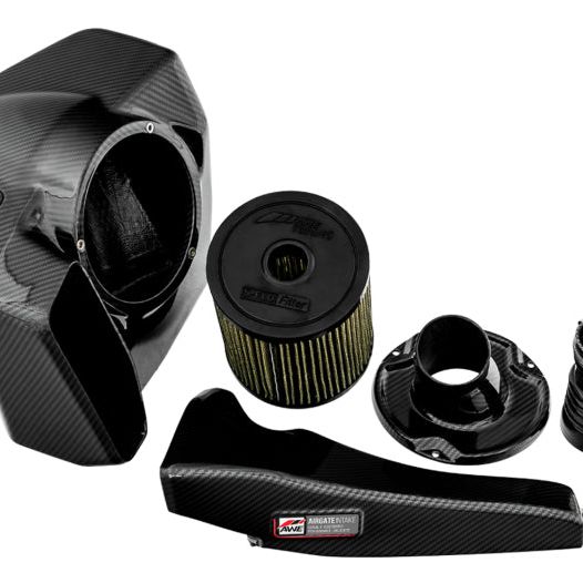 AWE Tuning 2660-15032 - AWE2660-15032 - AWE Tuning Audi B9/B9.5 S4/S5/RS5 3.0T Carbon Fiber AirGate Intake w/ Lid - Shipped in Europe - Tuningsupply.com
