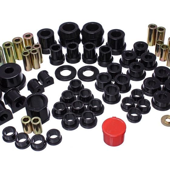 Energy Suspension 11.18104G - ENG11.18104G - Energy Suspension 06-14 Mazda Miata Black Master Bushing Set - Shipped in Europe - Tuningsupply.com