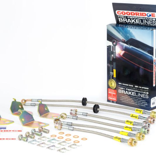 Goodridge 12288 - GRI12288 - Goodridge 05+ Pontiac GTO Brake Lines - Shipped in Europe - Tuningsupply.com