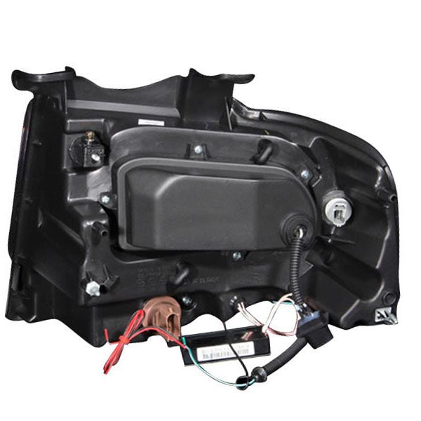 ANZO 111113 - ANZ111113 - ANZO 2007-2014 Ford Expedition Projector Headlights w/ Halo Black - Shipped in Europe - Tuningsupply.com