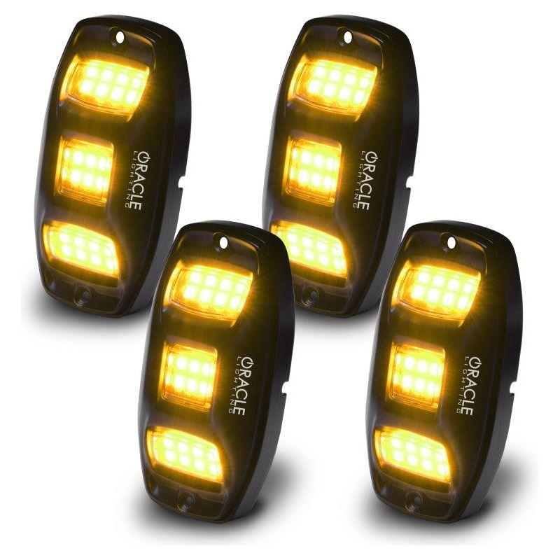 ORACLE Lighting 5895-339 - ORL5895-339 - Oracle Underbody RGB+W Wheel Well Rock Light Kit - 4 PCS - ColorSHIFT - Shipped in Europe - Tuningsupply.com