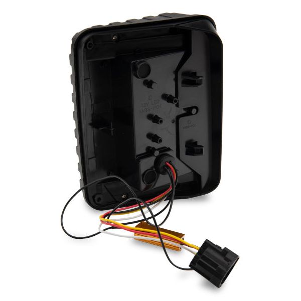 Raxiom J115435 - RAXJ115435 - Raxiom 07-18 Jeep Wrangler JK LED Tail Lights- Black Housing (Smoked Lens) - Shipped in Europe - Tuningsupply.com