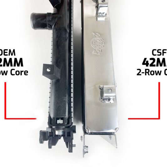 CSF 7085 - CSF7085 - CSF 10-19 Toyota 4Runner High Performance All-Aluminum Radiator - Shipped in Europe - Tuningsupply.com