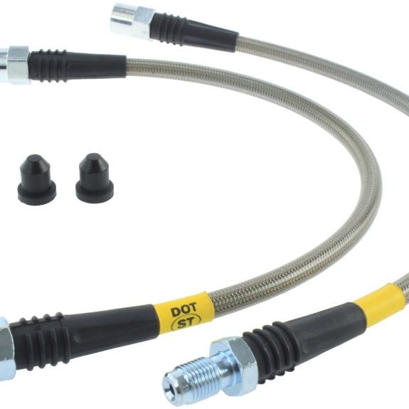 Stoptech 950.34522 - STO950.34522 - StopTech BMW M5/M6/525/530/545I/550I/745i/750i/750iL/760i/760iLi SS Rear Brake Line Kit - Shipped in Europe - Tuningsupply.com