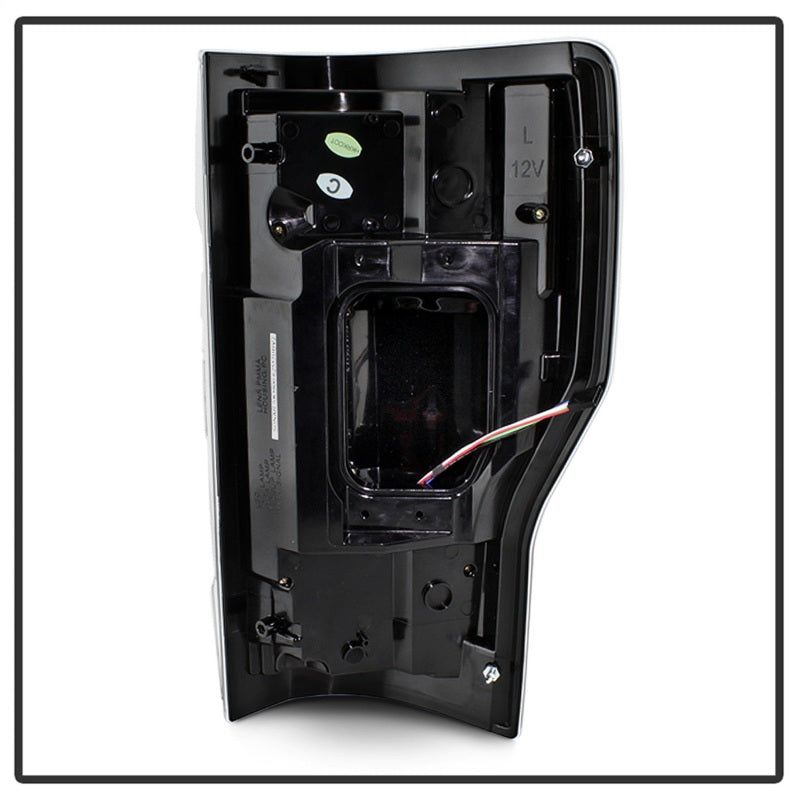 SPYDER 5085610 - SPY5085610 - Spyder 17-18 Ford F250 (w/Blind Spot Sens./LED Model Only) LED Tail Lights-Blk ALT-YD-FS17BS-LED-BK - Shipped in Europe - Tuningsupply.com