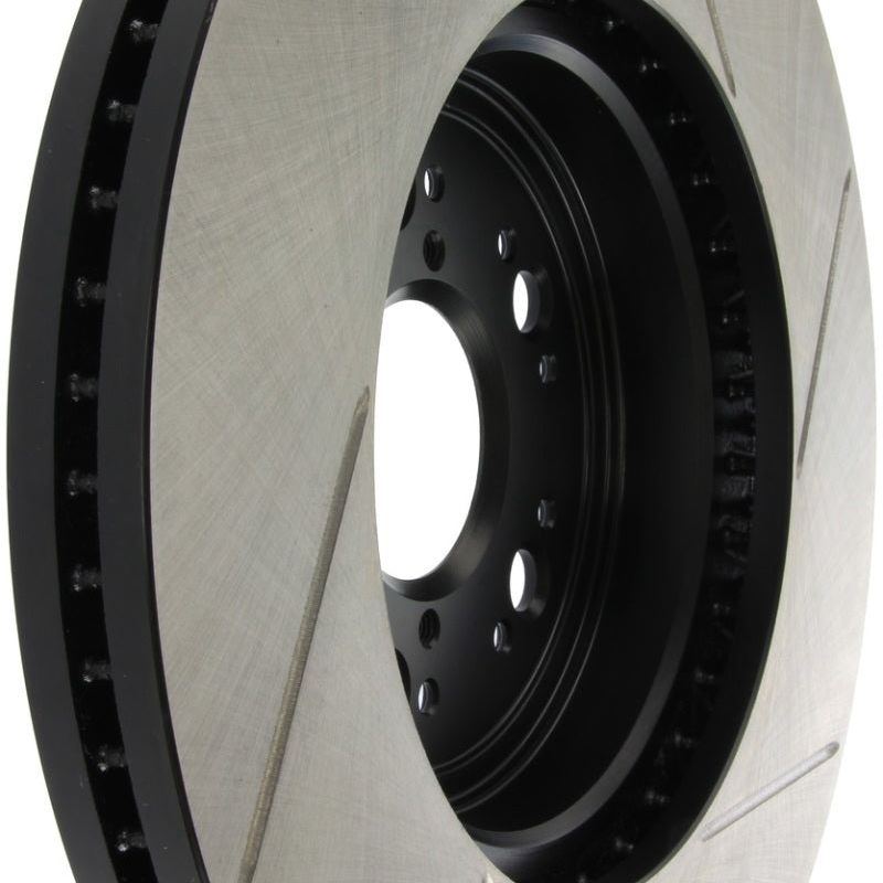 Stoptech 126.44107SR - STO126.44107SR - StopTech Power Slot 95-00 Lexus LS400/LS430/LS460/LS600h L Slotted Right Front Rotor - Shipped in Europe - Tuningsupply.com