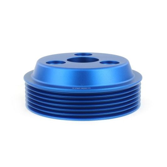 Perrin Performance PSP-ENG-111BL - PERPSP-ENG-111BL - PERRIN 15-21 Subaru WRX / 18-20 Crosstrek / 14-18 FXT Lightweight Water Pump Pulley - Blue - Shipped in Europe - Tuningsupply.com