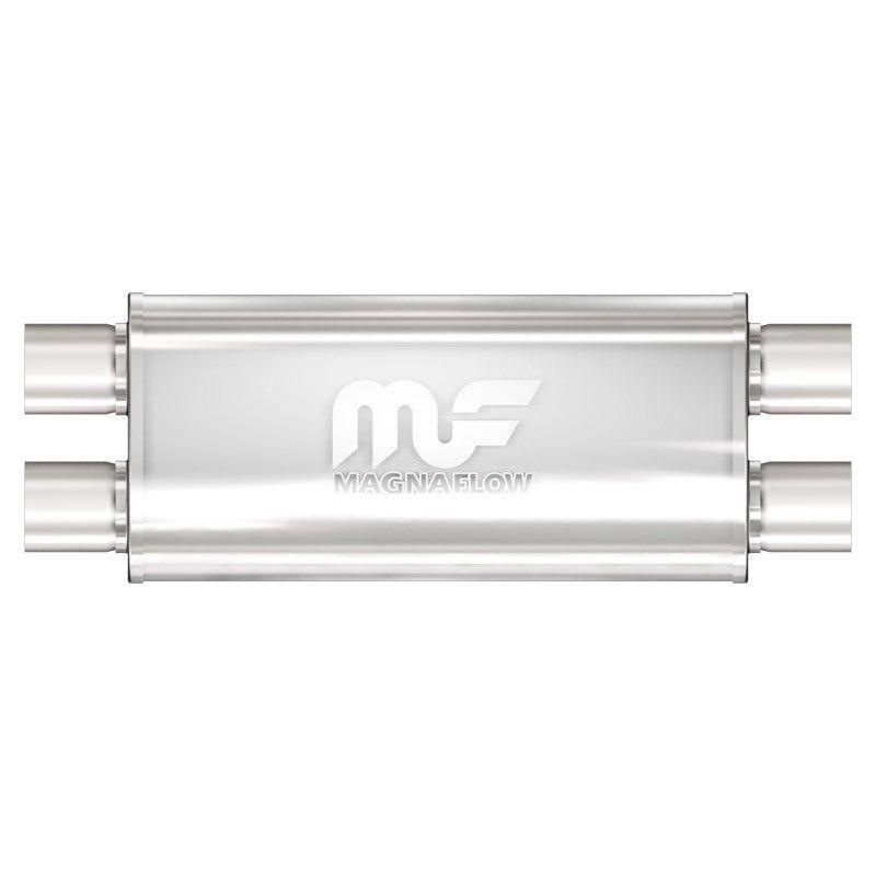 Magnaflow 12468 - MAG12468 - MagnaFlow Muffler Mag SS 18X5X8 2.5 D/D - Shipped in Europe - Tuningsupply.com