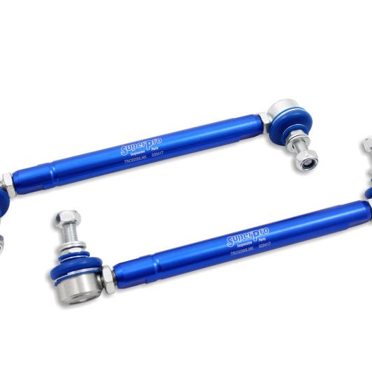 Superpro TRC10200 - SPRTRC10200 - SuperPro 2004 Mazda 3 i Front HD Adjustable End Link Set (10mm Studs 254mm to 305mm) - Shipped in Europe - Tuningsupply.com