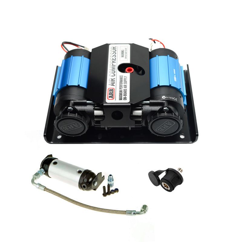 ARB CKMTA12BK1 - ARBCKMTA12BK1 - ARB Ford Bronco Twin 12V Onboard Compressor Kit - Shipped in Europe - Tuningsupply.com