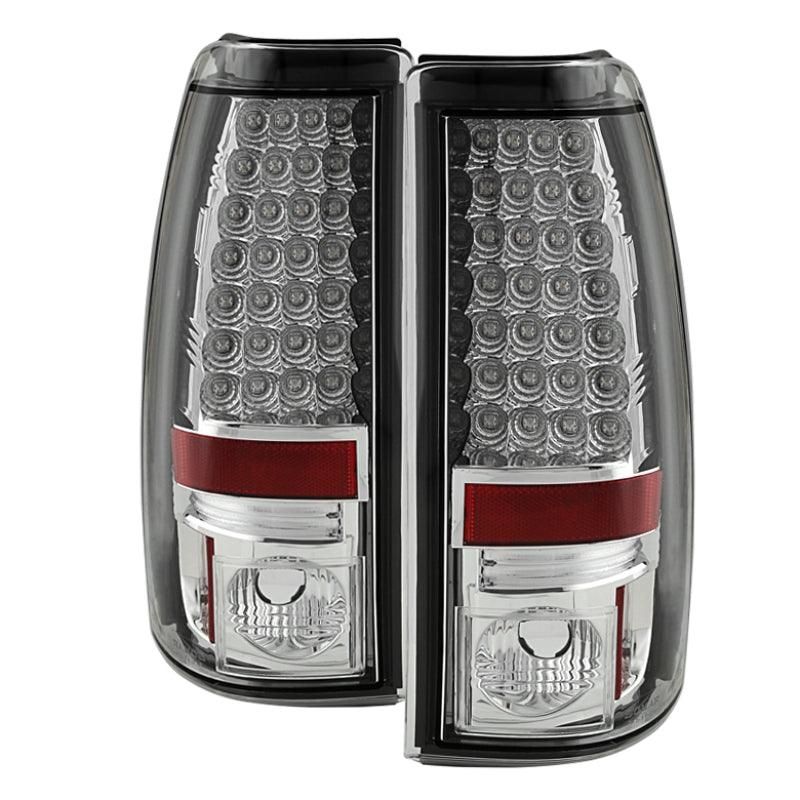 SPYDER 5001733 - SPY5001733 - Spyder Chevy Silverado 1500/2500 03-06 (Does Not Fit Stepside)LED Tail Lights Chrm ALT-YD-CS03-LED-C - Shipped in Europe - Tuningsupply.com
