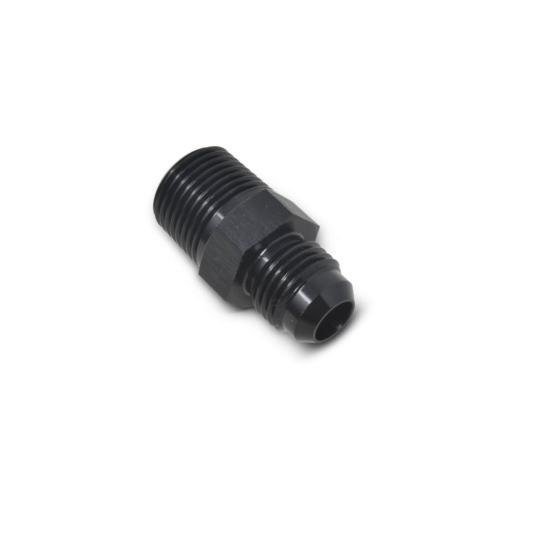 Russell 660443 - RUS660443 - Russell Performance -6 AN to 1/4in NPT Straight Flare to Pipe (Black) - Shipped in Europe - Tuningsupply.com