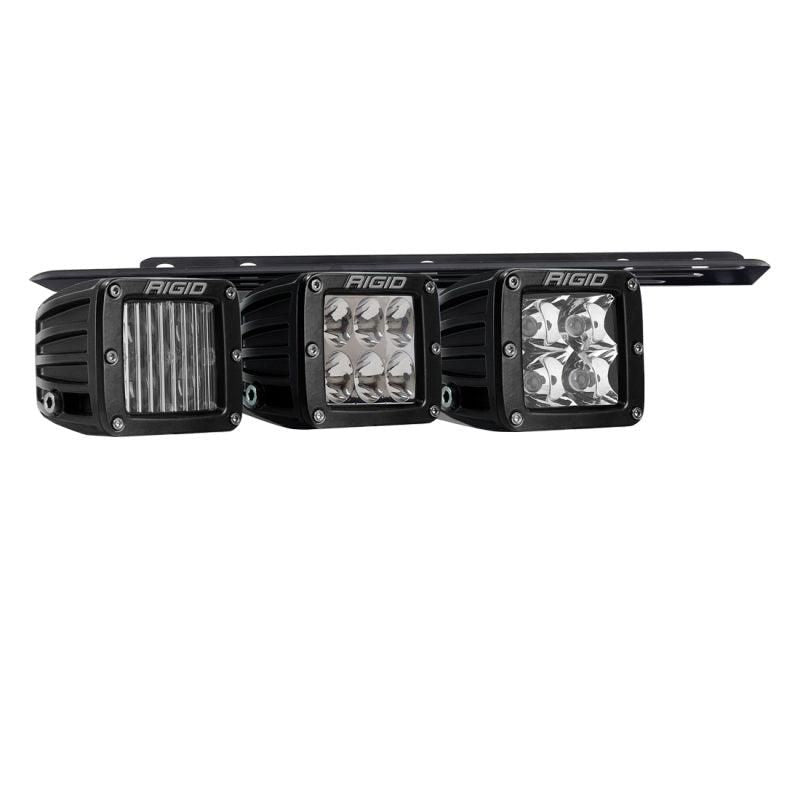 Rigid Industries 46738 - RIG46738 - Rigid Industries 2021+ Ford Raptor Triple Fog Lights Kit - Shipped in Europe - Tuningsupply.com