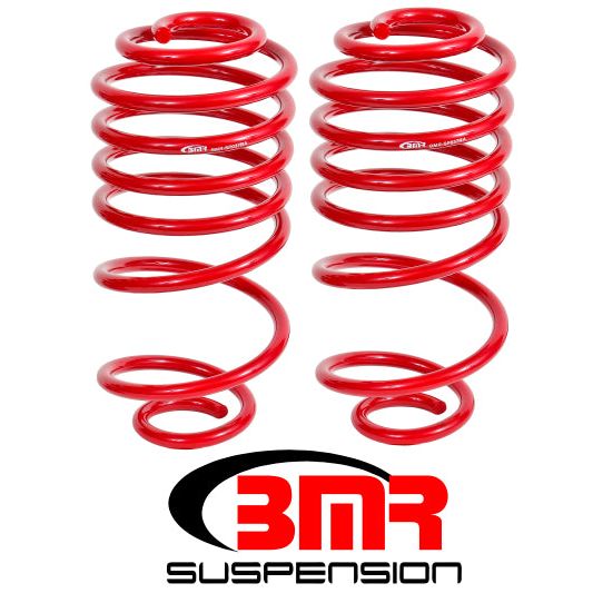 BMR Suspension SP037R - BMRSP037R - BMR 78-87 G-Body Rear Lowering Springs - Red - Shipped in Europe - Tuningsupply.com