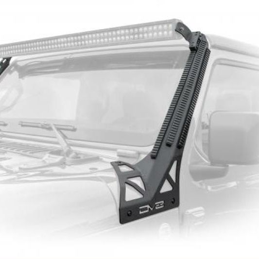 DV8 Offroad D-JL-190052-PIL - DVED-JL-190052-PIL - DV8 Offroad 2018+ JL/Gladiator Picatinny Rail A-Pillar Pod LED Light Mount - Shipped in Europe - Tuningsupply.com