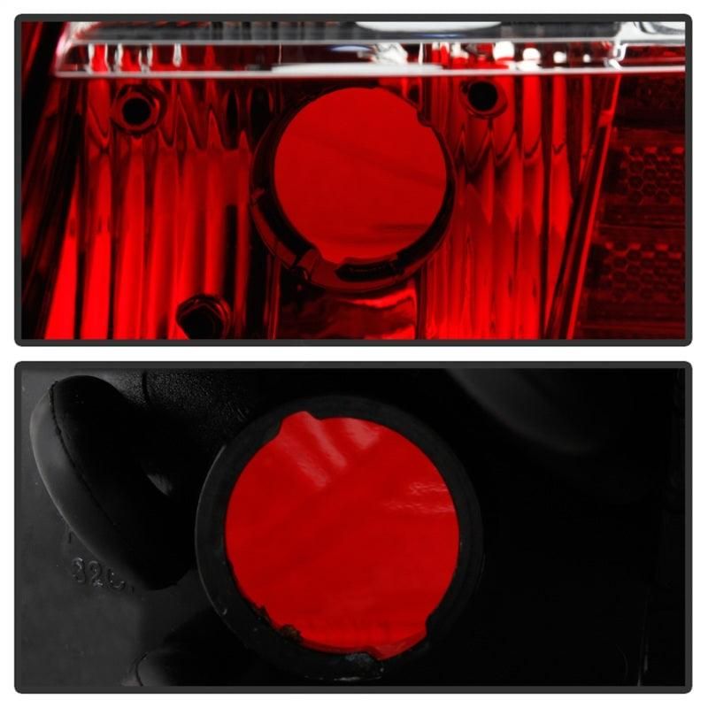SPYDER 5013132 - SPY5013132 - xTune Porsche 911 996 ( Non 4S. Turbo. GT3 ) 99-04 LED Tail Lights Red Clear ALT-ON-P99699-LED-RC - Shipped in Europe - Tuningsupply.com
