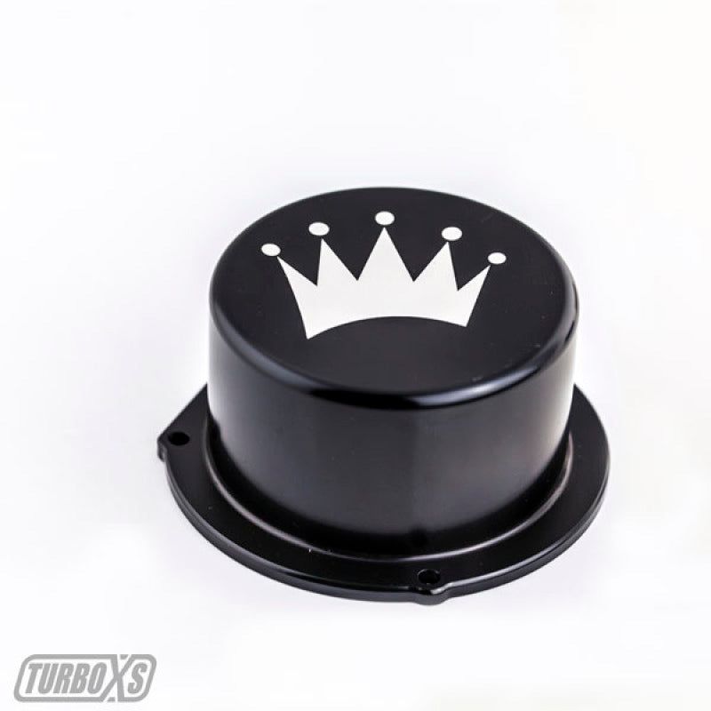Turbo XS W15-VPC-BLK - TXSW15-VPC-BLK - Turbo XS 15-16 Subaru WRX Billet Aluminum Vacuum Pump Cover - Black - Shipped in Europe - Tuningsupply.com