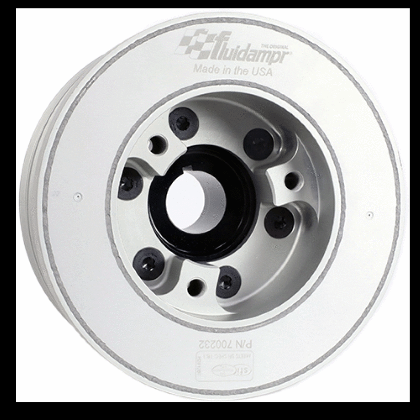Fluidampr 700232 - FDR700232 - Fluidampr 11-22 Ford Mustang 5.0L Coyote Aluminum Internally Balanced Damper - Shipped in Europe - Tuningsupply.com