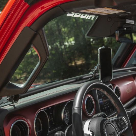 Rugged Ridge 13551.36 - RUG13551.36 - Rugged Ridge 18-21 Jeep Wrangler/Gladiator (JL/JT) Dash Bar - Black - Shipped in Europe - Tuningsupply.com