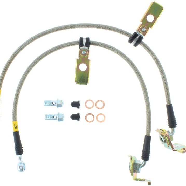 Stoptech 950.63504 - STO950.63504 - StopTech 95-00 Dodge Viper Stainless Steel Rear Brake Line Kit - Shipped in Europe - Tuningsupply.com