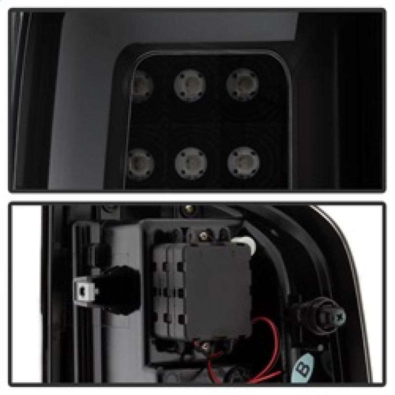 SPYDER 5085252 - SPY5085252 - Spyder Chevy Colorado 2015-2017 Light Bar LED Tail Lights - Black Smoke ALT-YD-CCO15-LED-BSM - Shipped in Europe - Tuningsupply.com