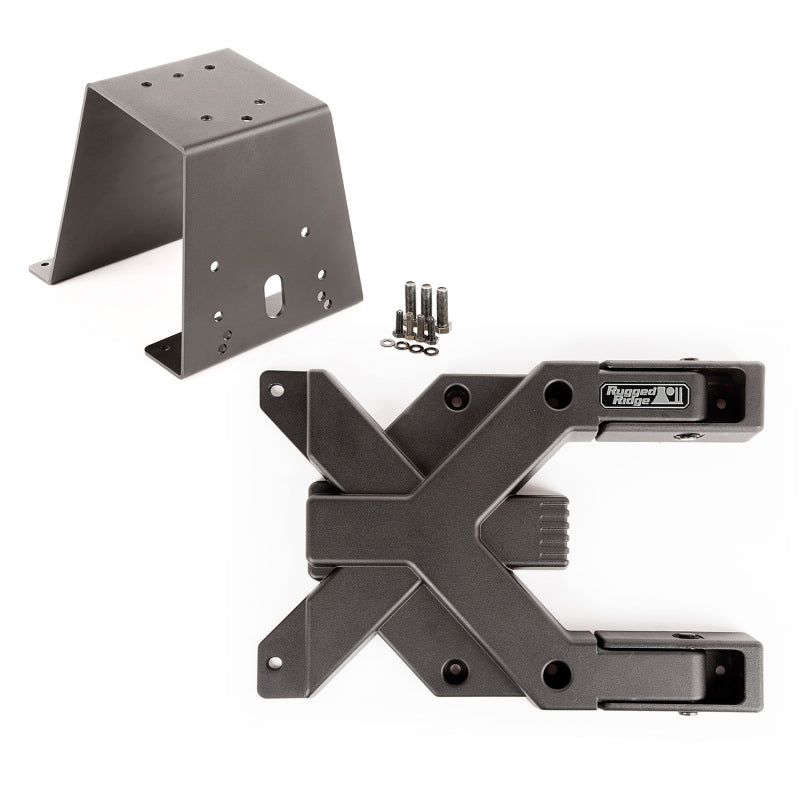 Rugged Ridge 11546.60 - RUG11546.60 - Rugged Ridge Spartacus HD Tire Carrier Kit 97-06 TJ - Shipped in Europe - Tuningsupply.com