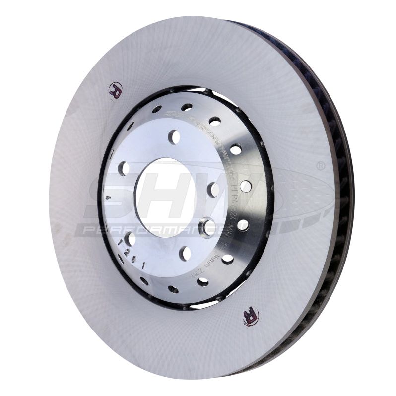 SHW Performance PFR47524 - SHWPFR47524 - SHW 15-18 Porsche Cayenne GTS w/19in Wheel w/o Ceramics Right Frt Smooth LW Brake Rotor(95835140450) - Shipped in Europe - Tuningsupply.com