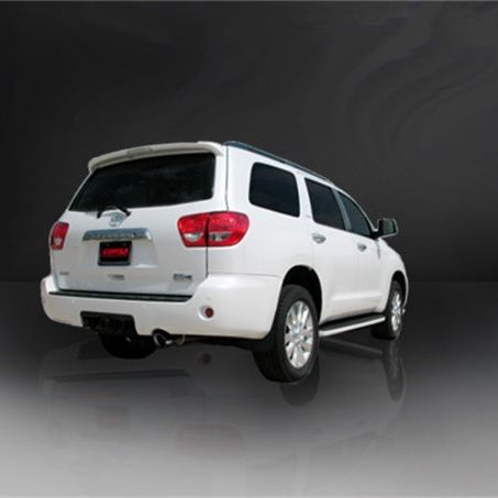 CORSA Performance 14573BLK - COR14573BLK - Corsa 2008-2017 Toyota Sequoia 5.7L V8 Touring Cat-Back Exhaust w/Black 4in Tip - Shipped in Europe - Tuningsupply.com