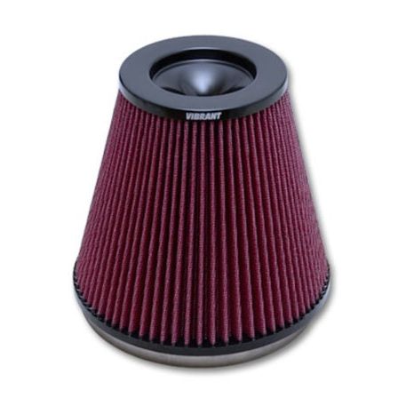 Vibrant 10961 - VIB10961 - Vibrant The Classic Perf Air Filter 5in Cone OD x 7in Height x 7in Flange ID - Shipped in Europe - Tuningsupply.com