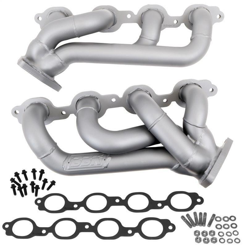 BBK 4047 - BBK4047 - BBK 14-18 GM Truck 5.3/6.2 1 3/4in Shorty Tuned Length Headers - Titanium Ceramic - Shipped in Europe - Tuningsupply.com