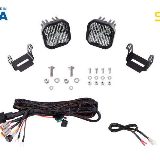 Diode Dynamics DD7184 - DIODD7184 - Diode Dynamics 2021 Ford Bronco Sport SS3 LED Ditch Light Kit - White Combo - Shipped in Europe - Tuningsupply.com