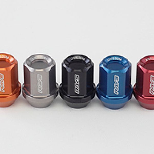 Rays WDURA3212125G - RAYWDURA3212125G - Rays Dura-Nut L32 Straight Type 12x1.25 Lug Nut Set 16 Lug 4 Lock Set - Gunmetal - Shipped in Europe - Tuningsupply.com