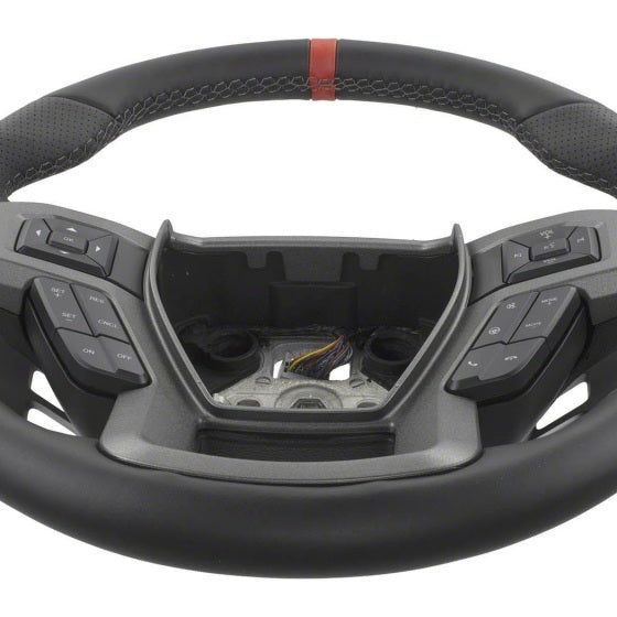 Ford Racing M-3600-F15RRD - FRPM-3600-F15RRD - Ford Racing 15-18 F-150 Raptor Performance Steering Wheel Kit - Red Sightline - Shipped in Europe - Tuningsupply.com