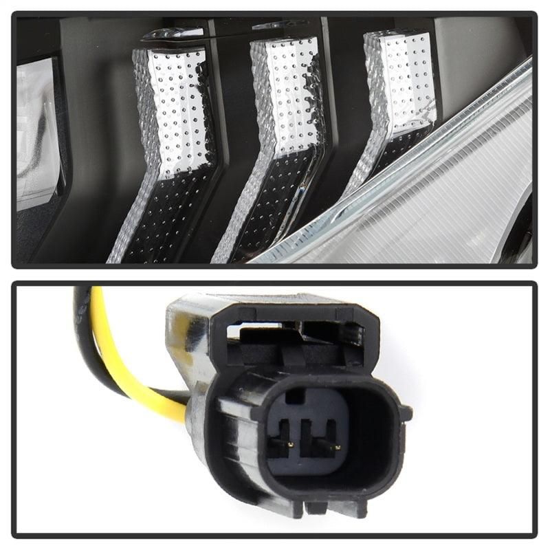 SPYDER 5087539 - SPY5087539 - Spyder Honda Civic 16-18 2DR/4DR/Hatchback Headlight Black PRO-YD-HC16PL-SEQ-BK - Shipped in Europe - Tuningsupply.com