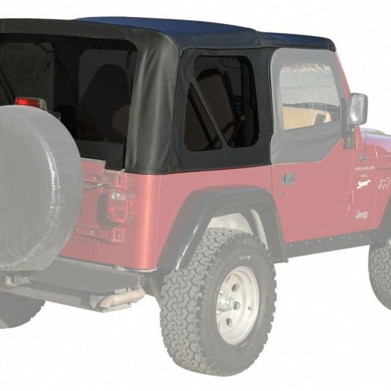 Rampage 99335 - RAM99335 - Rampage 1997-2006 Jeep Wrangler(TJ) OEM Replacement Top - Black Diamond - Shipped in Europe - Tuningsupply.com