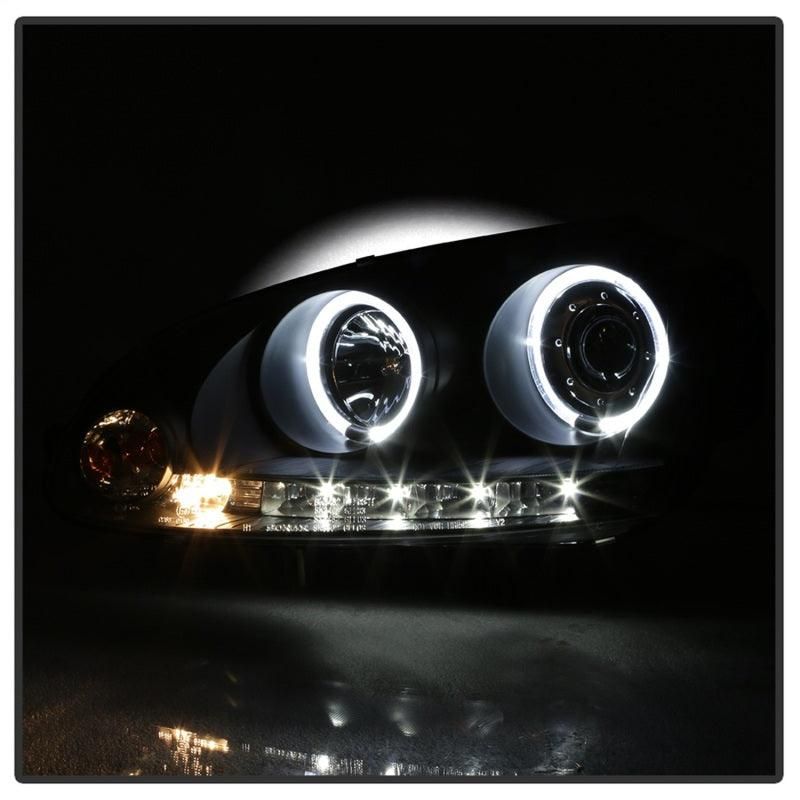 SPYDER 5012098 - SPY5012098 - Spyder Volkswagen GTI 06-09/Jetta 06-09 Halogen Model Only - LED Halo DRL Black PRO-YD-VG06-HL-BK - Shipped in Europe - Tuningsupply.com