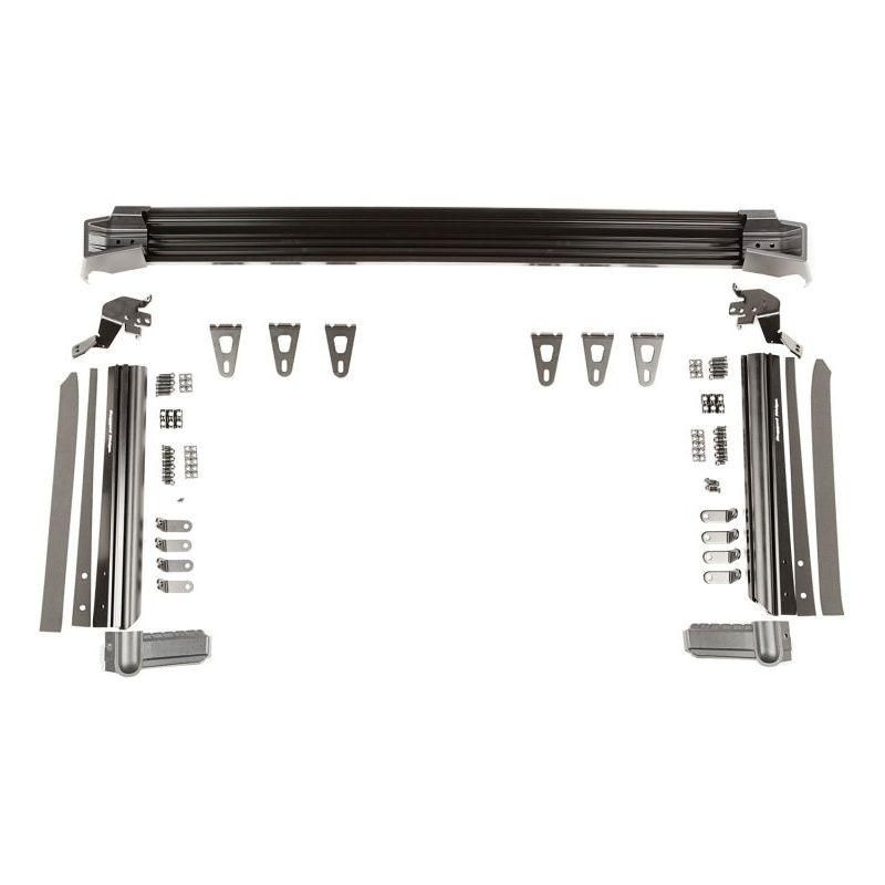 Rugged Ridge 11232.50 - RUG11232.50 - Rugged Ridge 07-18 Jeep Wrangler JK Elite Fast Track Windshield Light Bar Mount w/ Crossbar - Shipped in Europe - Tuningsupply.com