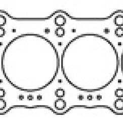 Cometic Gasket C4276-051 - CGSC4276-051 - Cometic Toyota / Lexus Supra 93-UP 87mm .051 inch 3 Layer MLS Head Gasket 2JZ Motor - Shipped in Europe - Tuningsupply.com