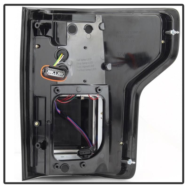 SPYDER 5085337 - SPY5085337 - Spyder 15-17 Ford F-150 LED Tail Lights (w/Blind Spot) - Black Smoke (ALT-YD-FF15015BS-LBLED-BSM) - Shipped in Europe - Tuningsupply.com
