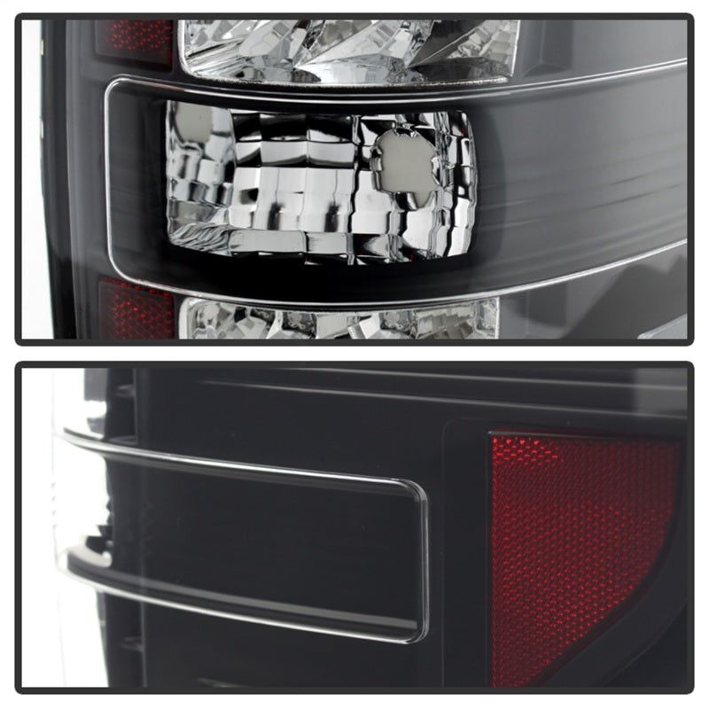 SPYDER 5008374 - SPY5008374 - Spyder Ford F150 09-14 LED Tail Lights Black ALT-YD-FF15009-LED-BK - Shipped in Europe - Tuningsupply.com