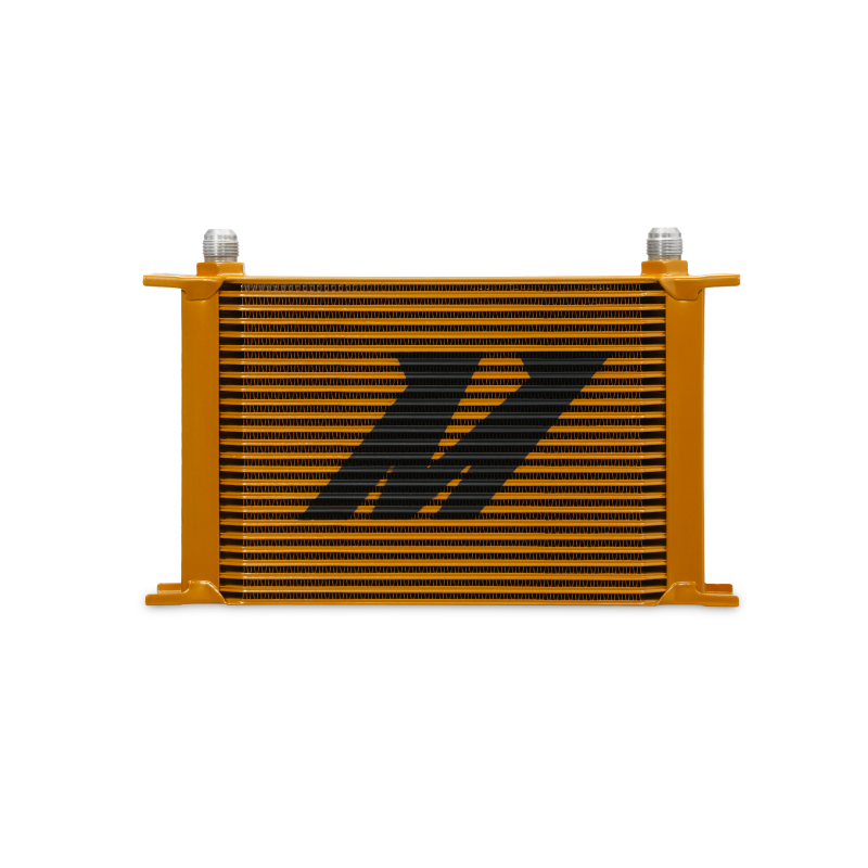 Mishimoto MMOC-25G - MISMMOC-25G - Mishimoto Universal 25-Row Oil Cooler - Gold - Shipped in Europe - Tuningsupply.com