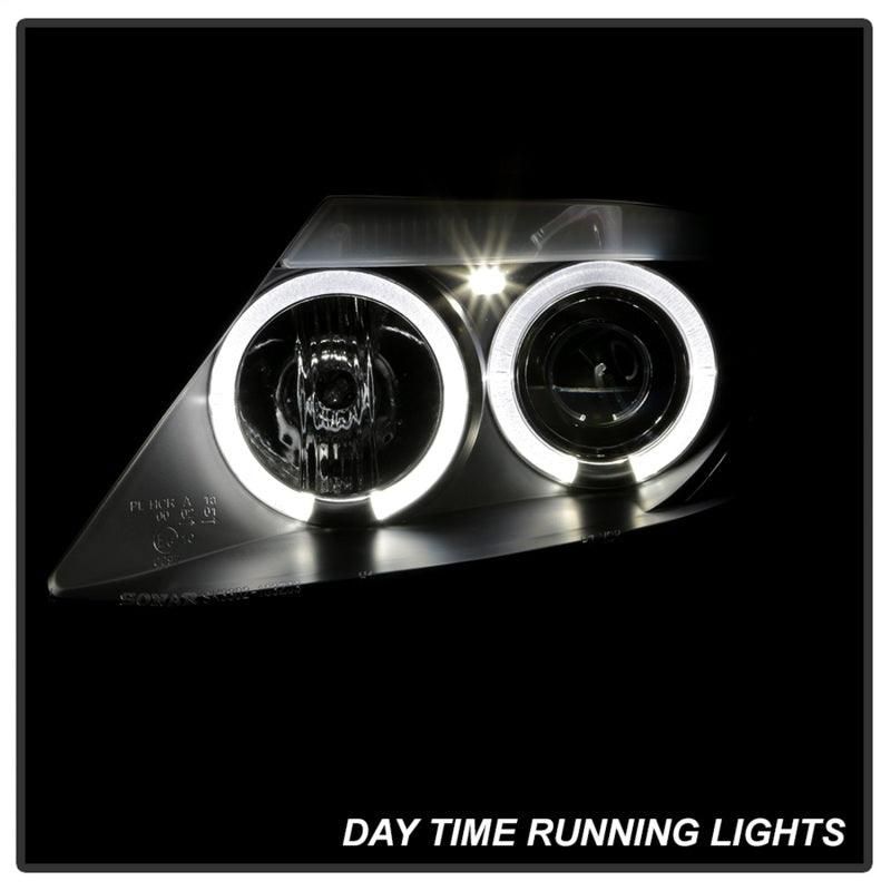 SPYDER 5029676 - SPY5029676 - Spyder BMW Z4 03-08 Projector Headlights Xenon/HID Model Only - LED Halo Black PRO-YD-BMWZ403-HID-BK - Shipped in Europe - Tuningsupply.com