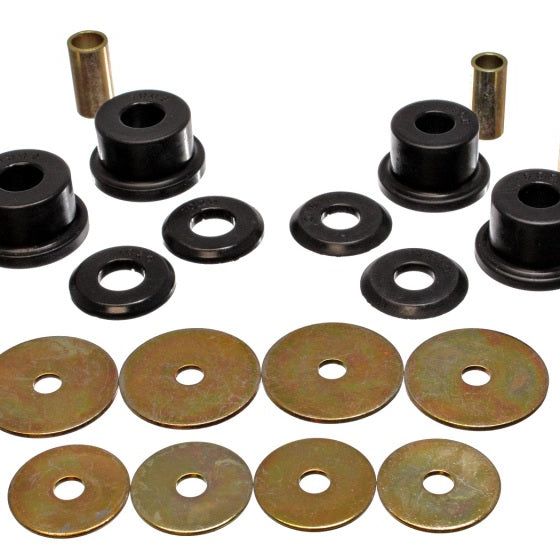 Energy Suspension 5.4105G - ENG5.4105G - Energy Suspension 90-94 Mitsubishi Eclipse AWD Black Sub-Frame Bushing Set - Shipped in Europe - Tuningsupply.com