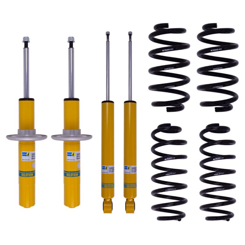 Bilstein 46-183330 - BIL46-183330 - Bilstein B12 2009 Audi A4 Quattro Base Front and Rear Suspension Kit - Shipped in Europe - Tuningsupply.com