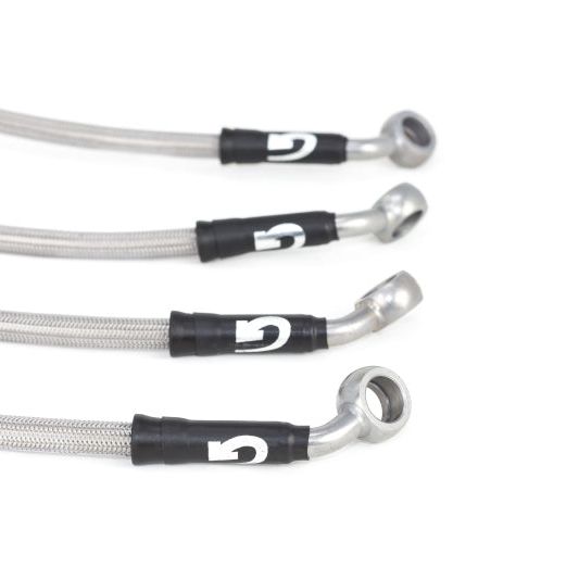 Goodridge 12238 - GRI12238 - Goodridge 09-12 Cadillac CTS-V (All CTS-V w/ Brembo Brakes) Stainless Steel Brake Line Kit - Shipped in Europe - Tuningsupply.com