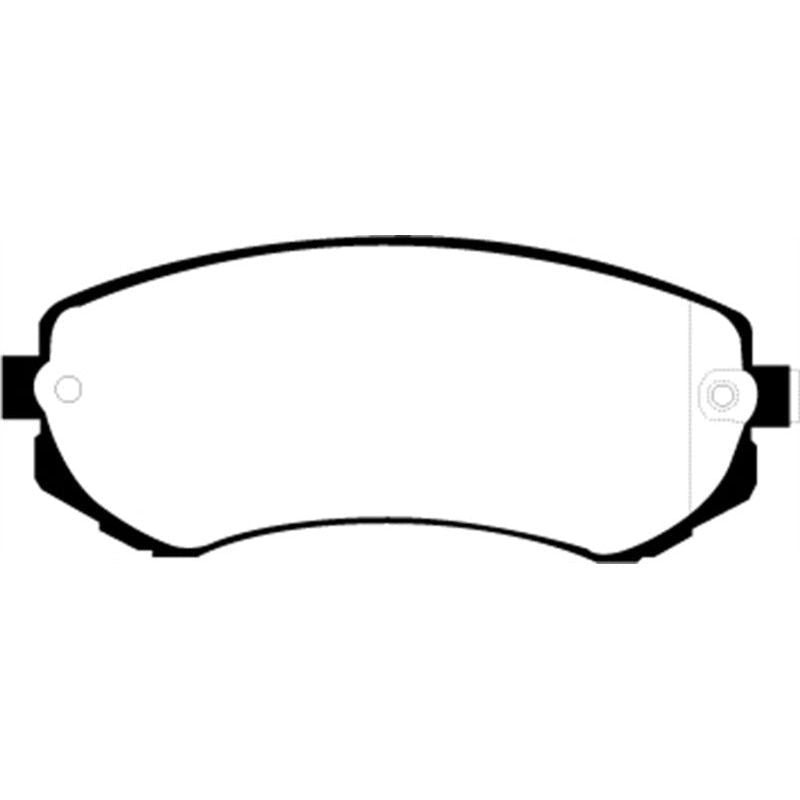 EBC DP41279R - EBCDP41279R - EBC 89-94 Nissan Skyline (R32) 1.8 Yellowstuff Front Brake Pads - Shipped in Europe - Tuningsupply.com